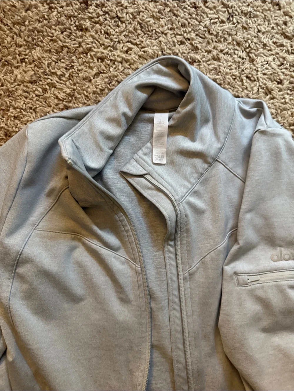 Alo full zip jacket